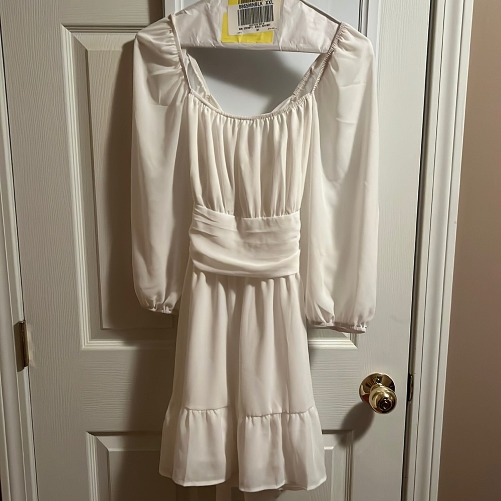 White dress